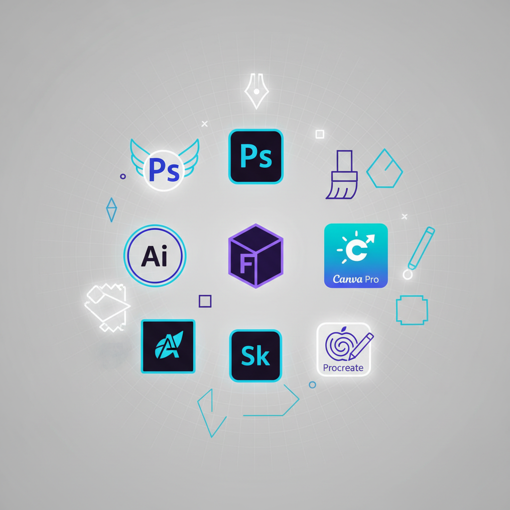 Les 7 logiciels de design graphique les plus utilisés en 2026